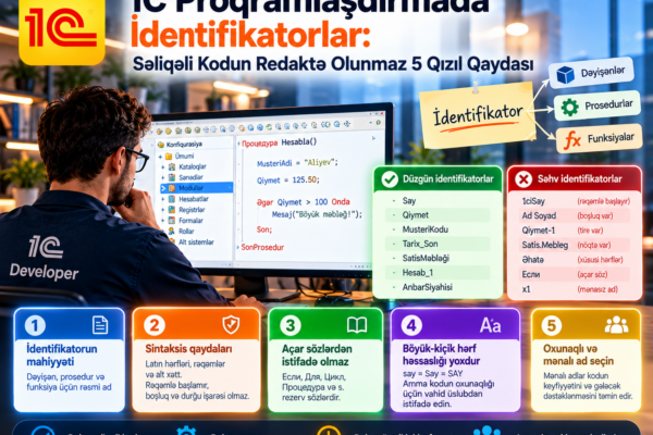 1c Identifikatorlarinin 5 Qizil Qaydasi