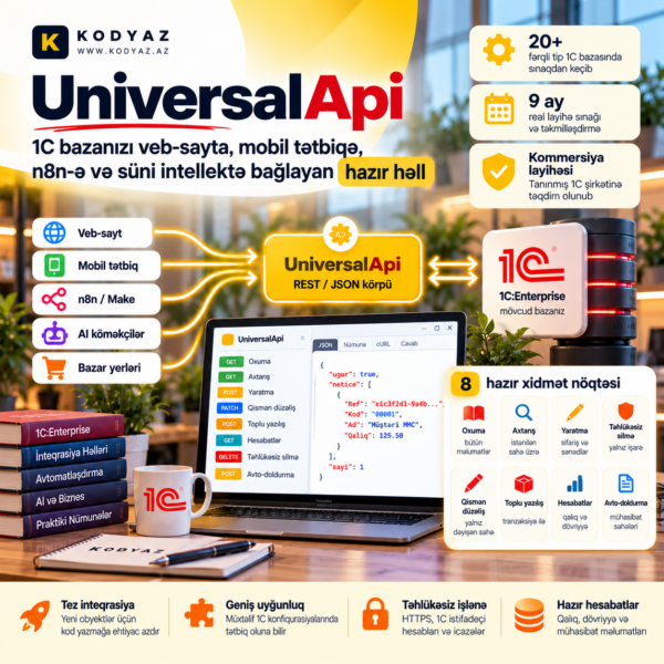 Universalapi  1c Ucun Agilli Inteqrasiya 1